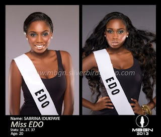 2013 Most Beautiful Girls In Nigeria 36 States Miss-EDO-2013+Niaja+Gaga