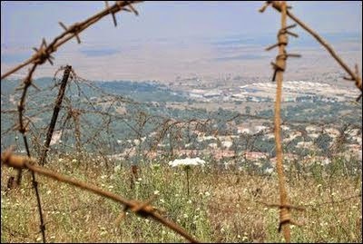 A view of Syria from Israel photo