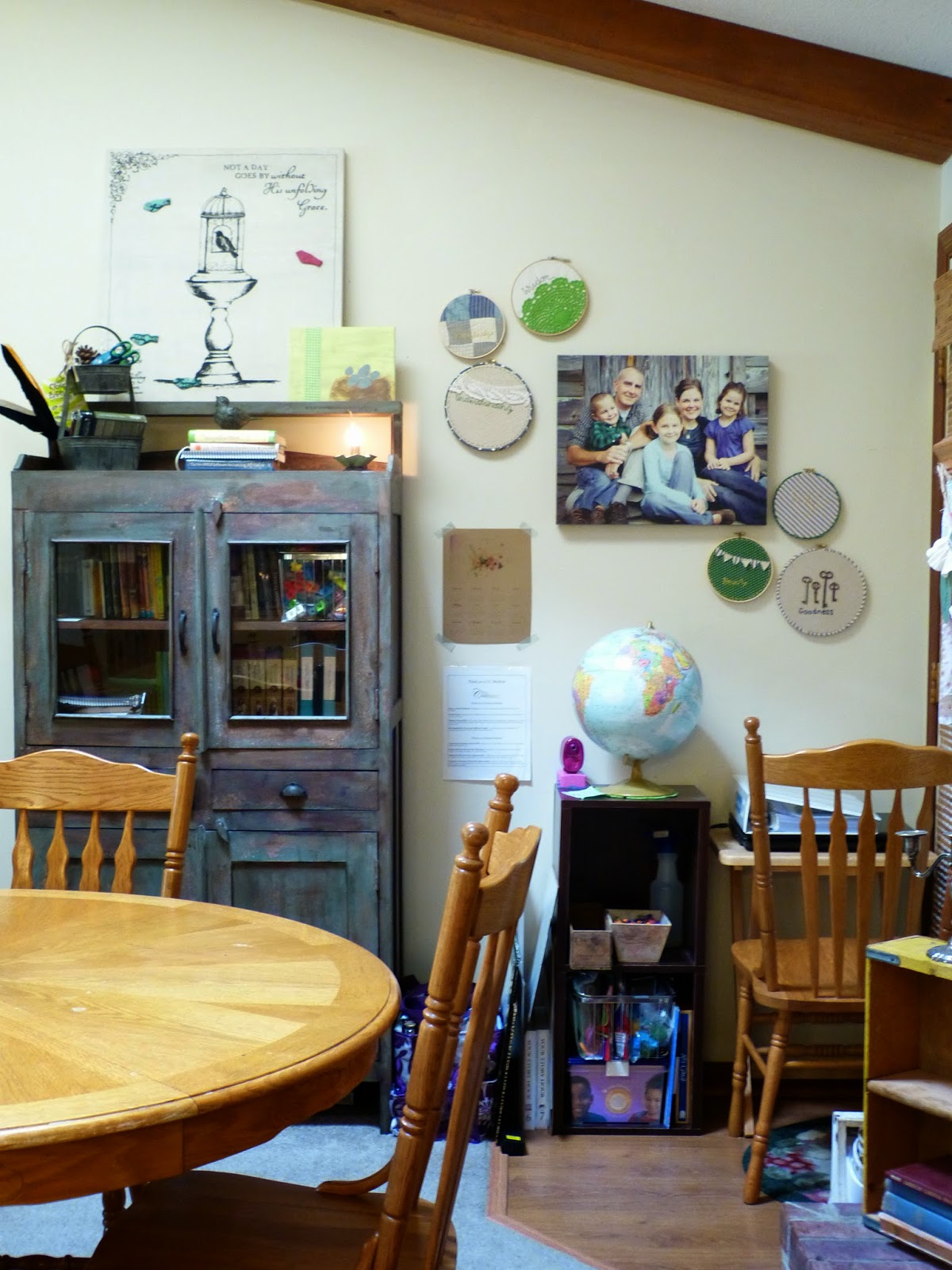 Creating a Beautiful Life on Less Home Tour with Monica... www.blissfulanddomestic.com
