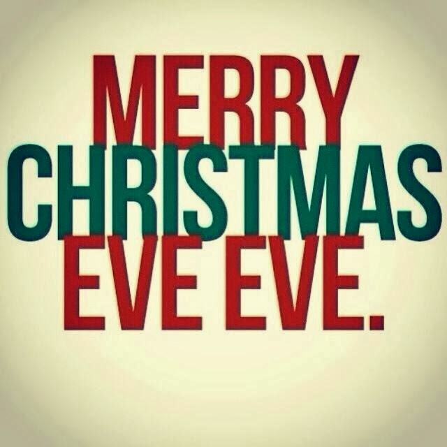 Thinking Pink: Merry Christmas Eve Eve