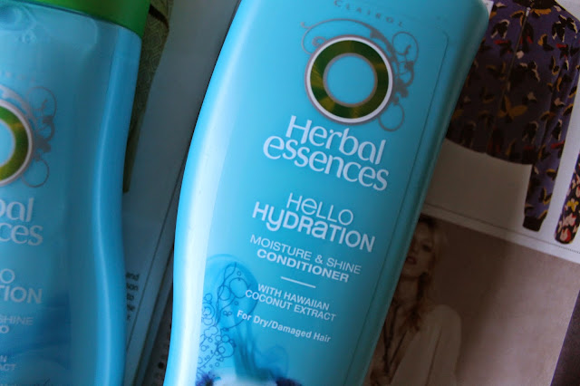 Review: Herbal Essences Hello Hydration Moisture & Shine Shampoo and Conditioner Beauty Blogger Blog