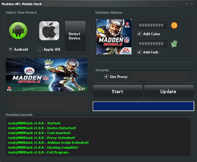 madden mobile hack