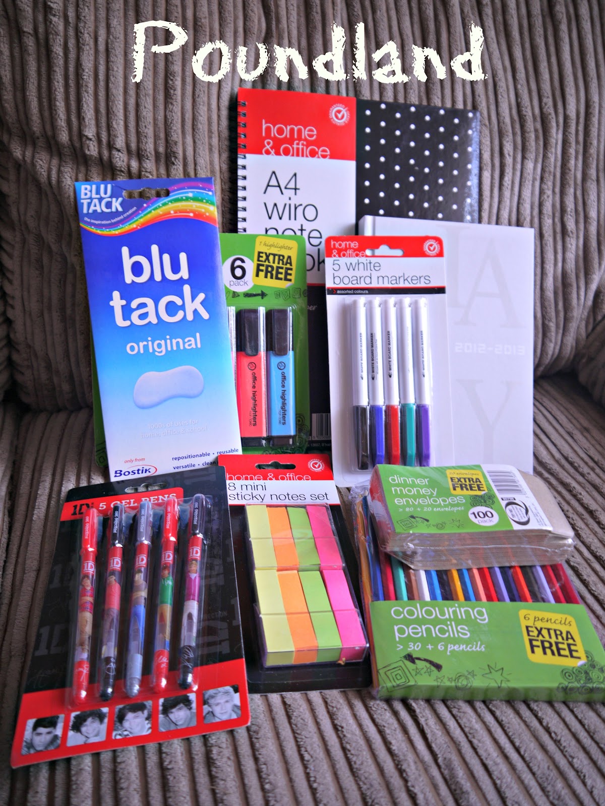 Inside the Wendy House Back To School With Poundland