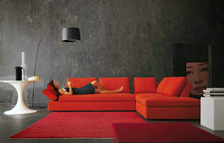 Muebles X Muebles: Decorar la sala en color rojo
