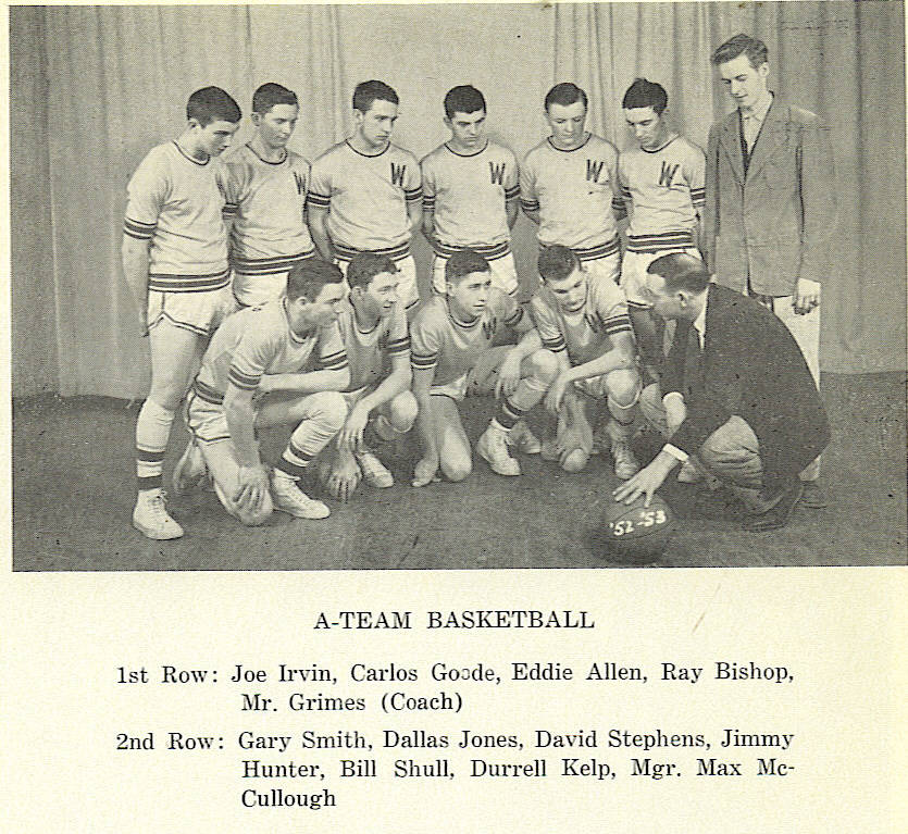 Wingate Spartans Wingate basketball 195253