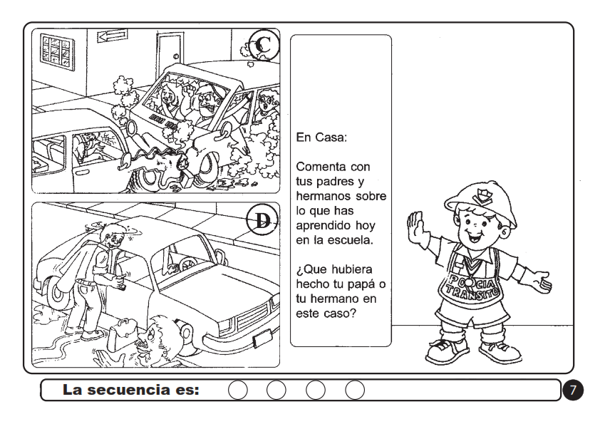 Nº 2024 NIVEL PRIMARIA: SEGURIDAD VIAL - IMÁGENES Nº 2024 NIVEL PRIMARIA: SEGURIDAD VIAL - IMÁGENES
