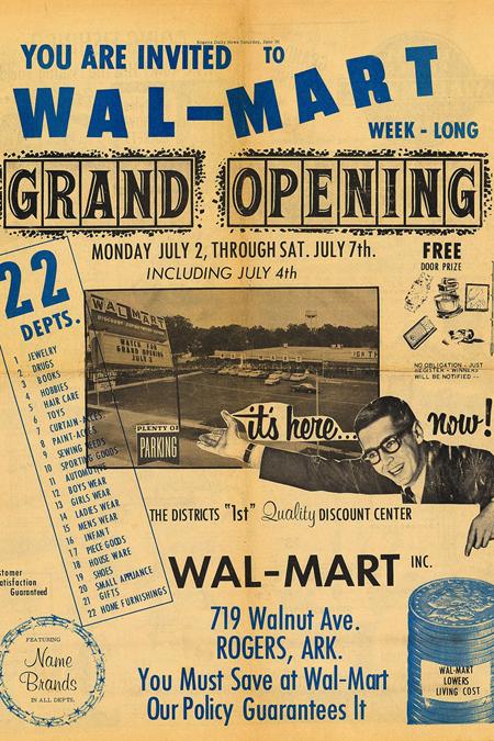Wal-Mart - Rogers, Arkansas U.S.A. - 1962