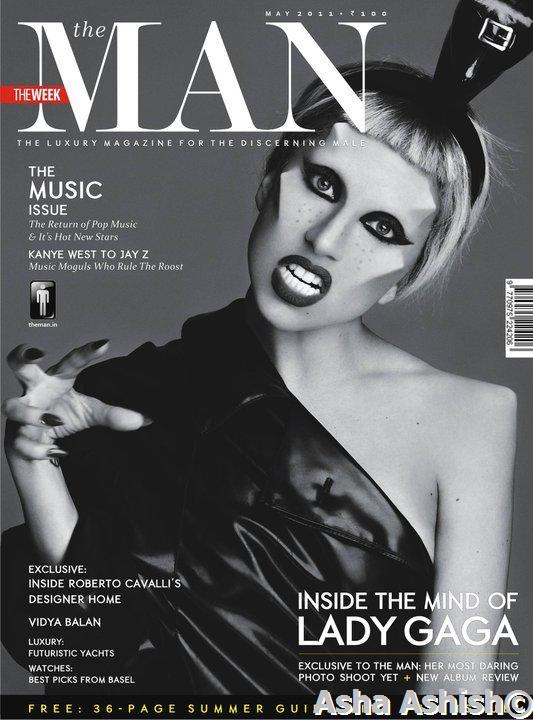 pics of lady gaga as man. Lady Gaga on the cover of The