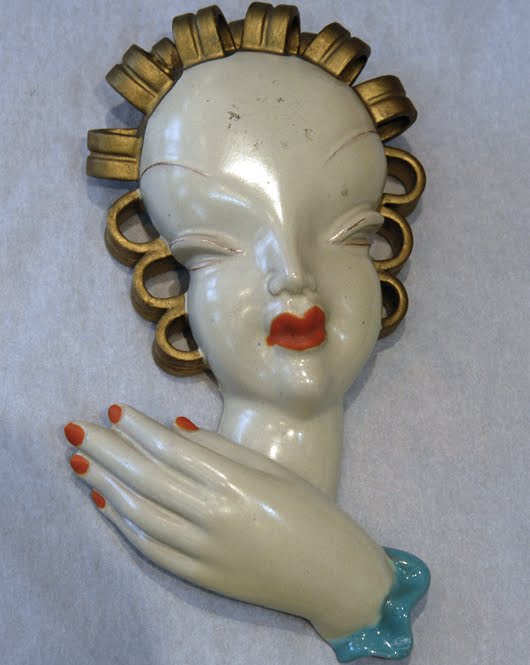 Deco Dollies Art Deco Wall Face Plaques