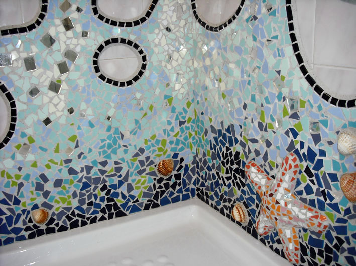 Joan Serinyà : Baño en Trencadis