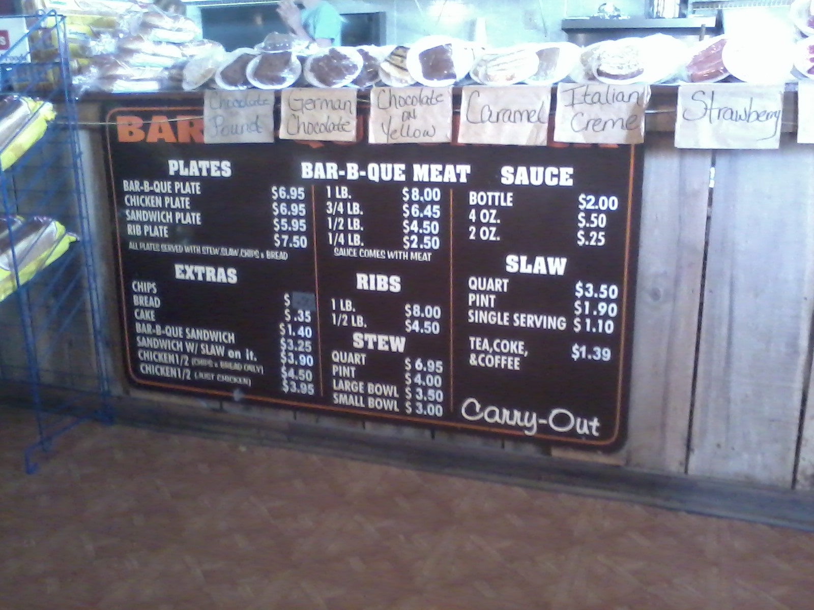 East Cost Barbecue BarBQ Shack Toccoa,