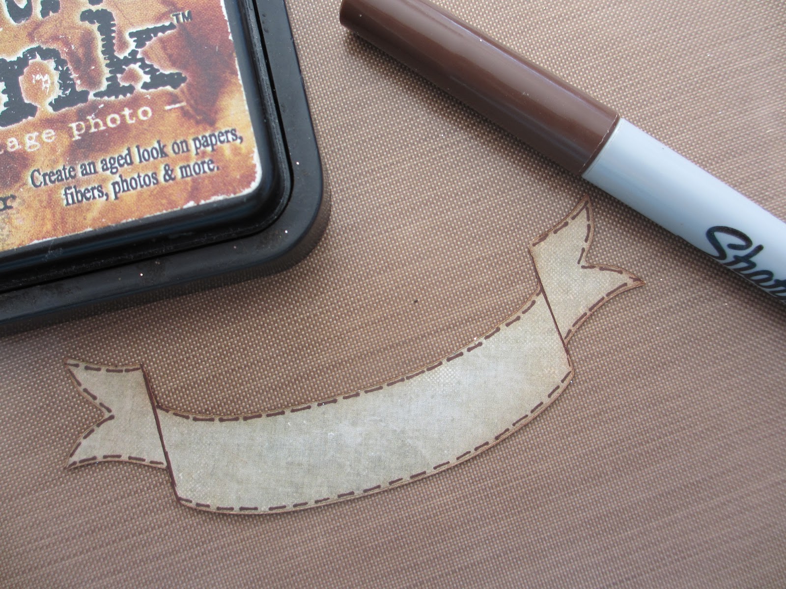 One Lucky Day Test Drive Sticky Embossing Powder