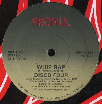 Disco Four ‎- Whip Rap / Let It Whip (VLS) (1982) (FLAC + 320 kbps)