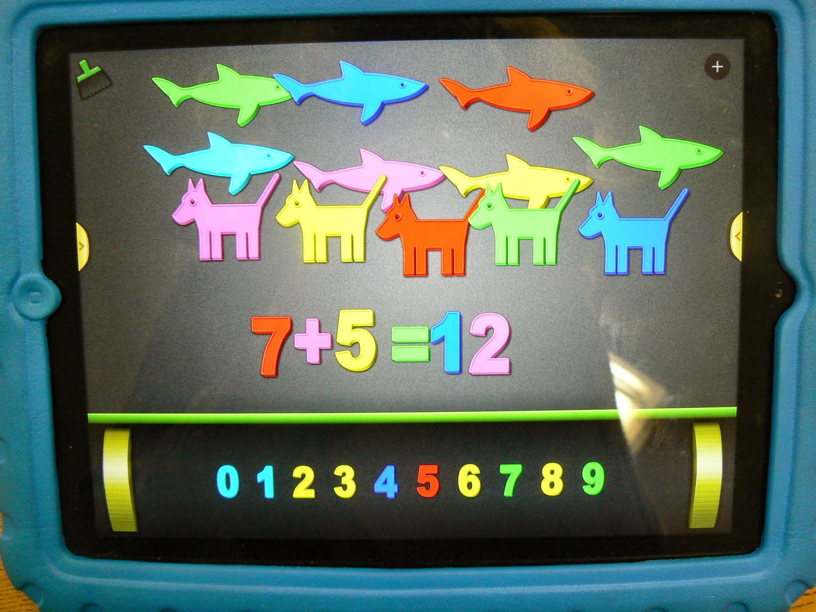 Mrs. T's First Grade Class Story Problems on the iPad