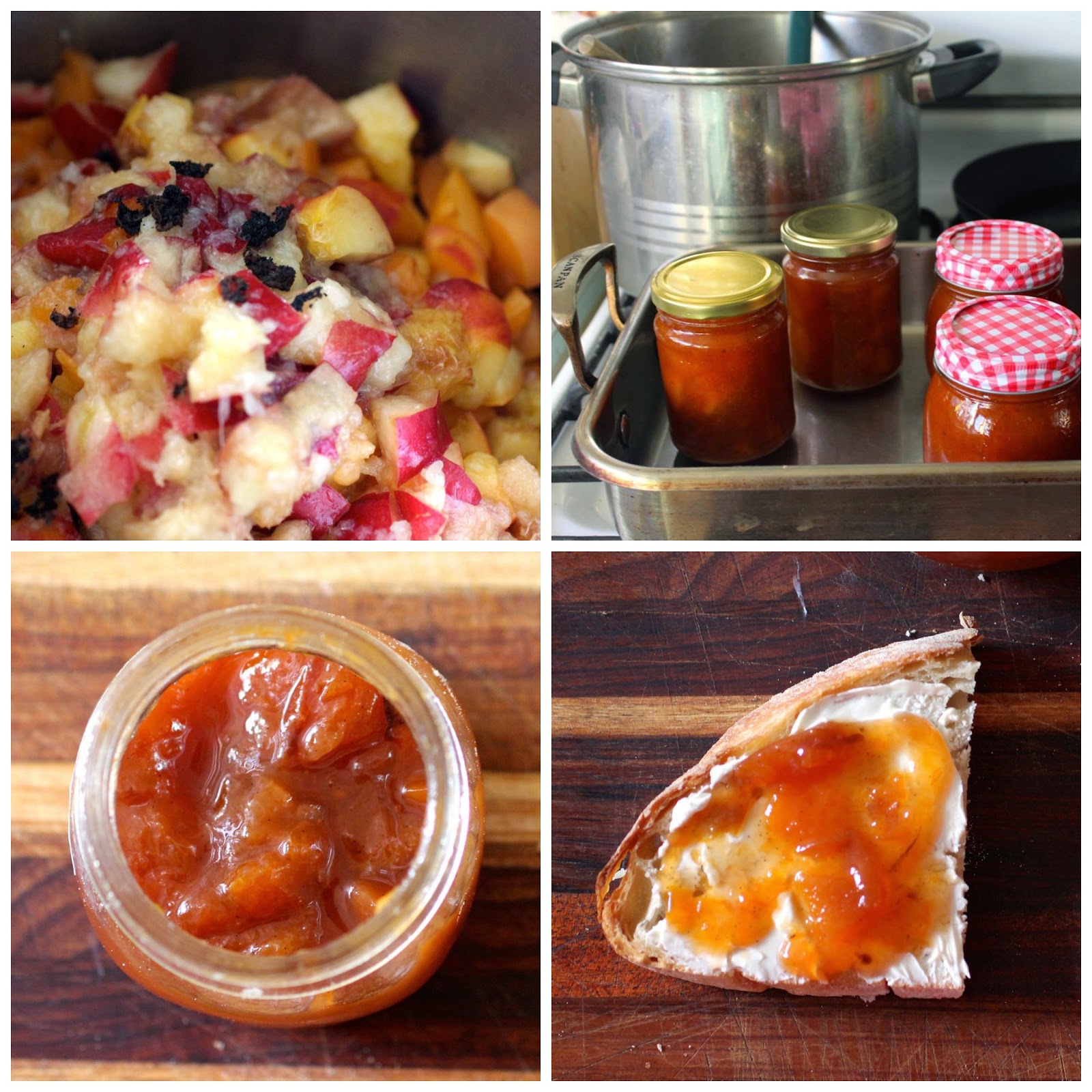 Green Gourmet Giraffe Apricot, nectarine and vanilla jam