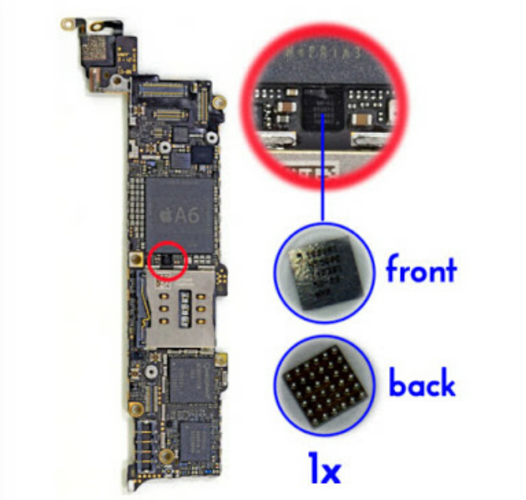 Контроллер питания iphone 5 схема Контроллер питания iphone 5 схема