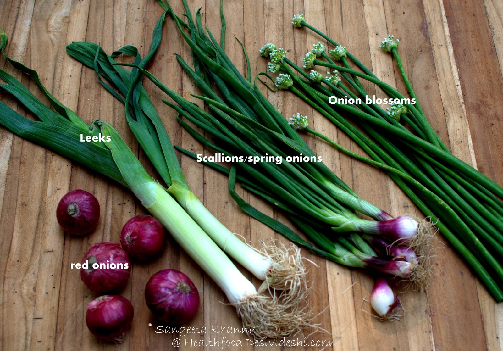 a quick stir fry with onion blossoms and button mushrooms