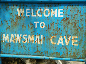 Entrance to Mawsmai caves in Meghalaya.