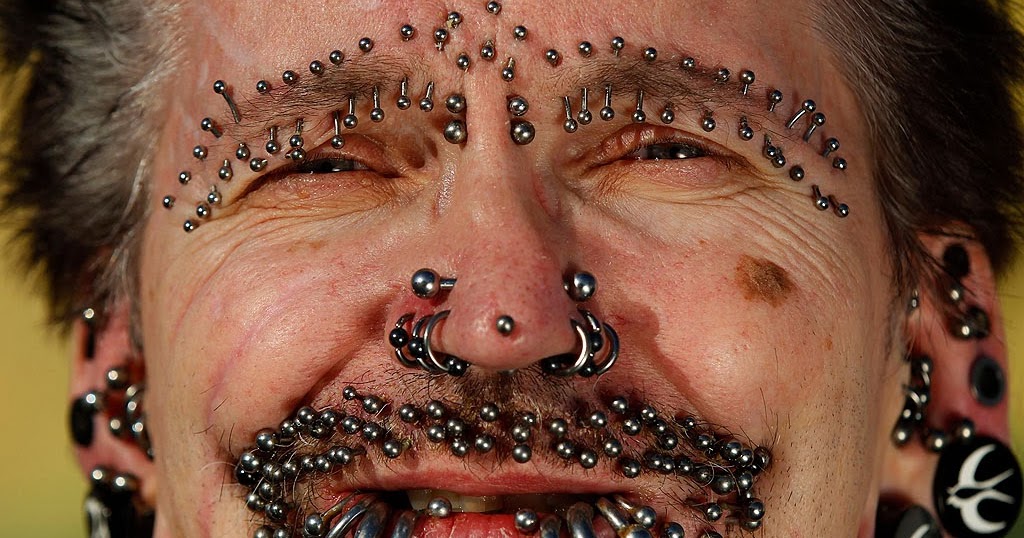 The Most Pierced Man In The World Rolf Buchholz