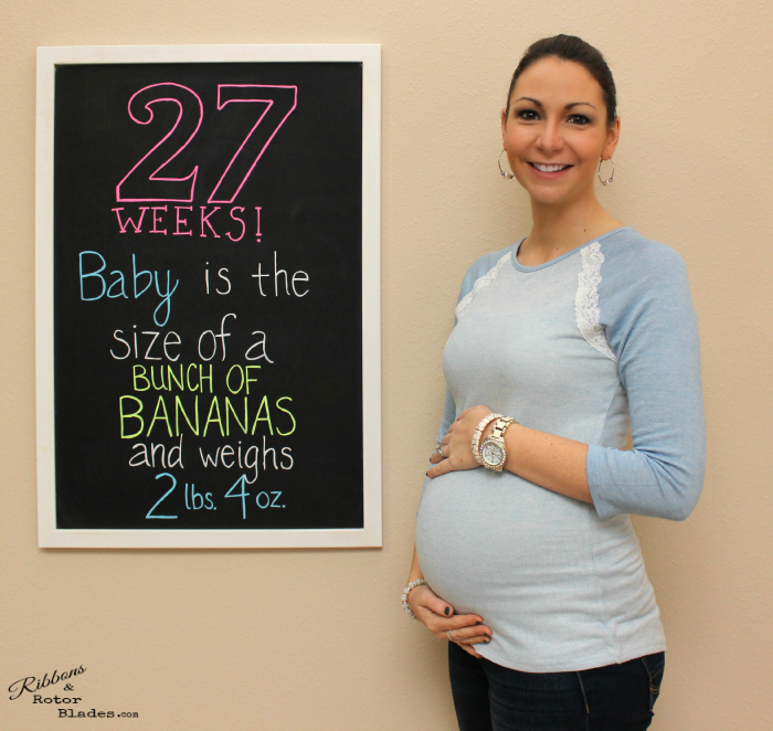 life with the obies pregnancy update week 27 size of baby at 27 weeks