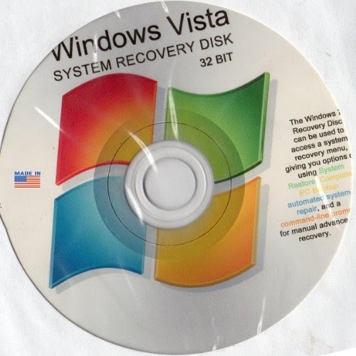 Using Vista Restore Disk