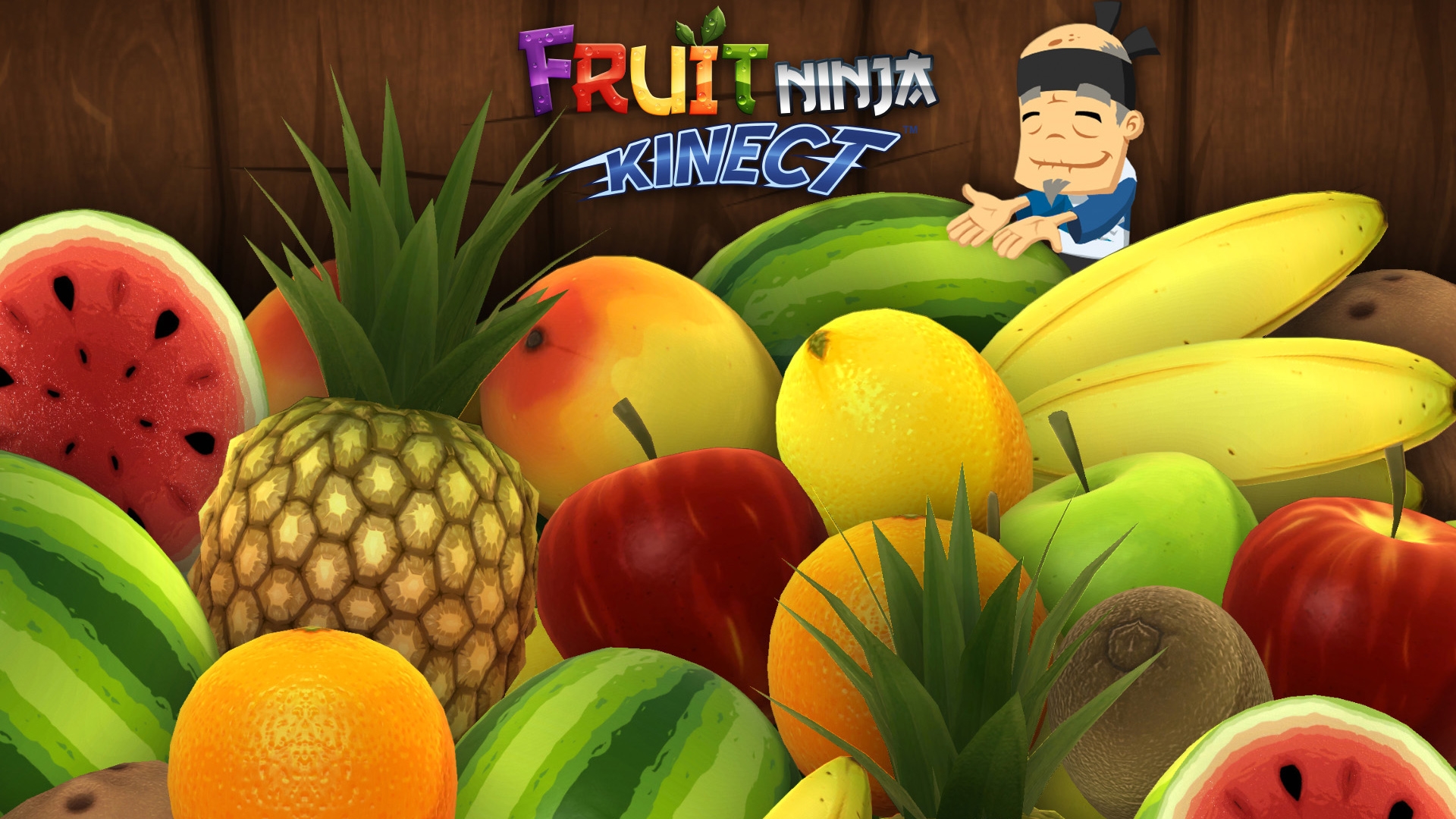 kinect fruit ninja