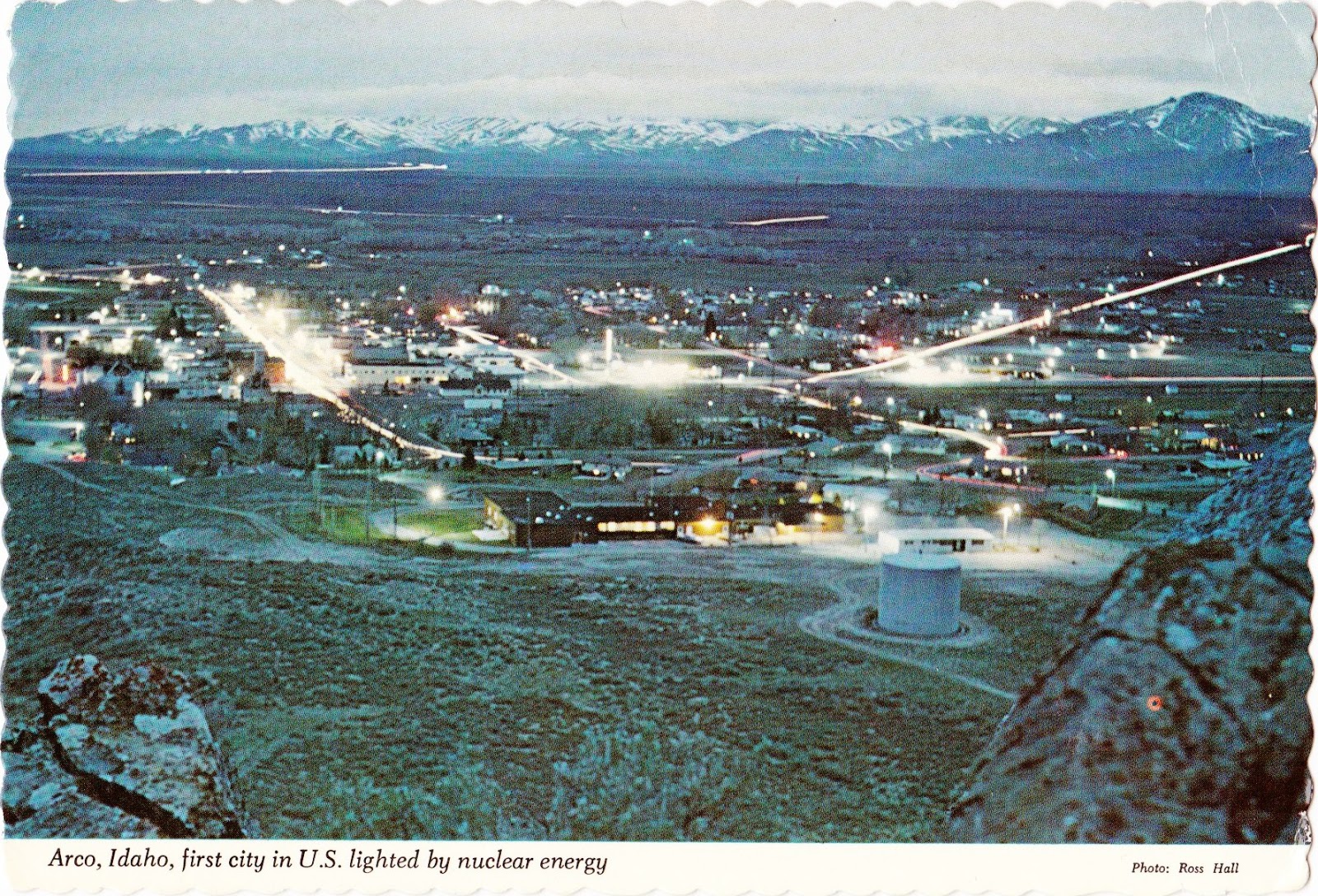 Nuke 'em Post Cards Arco, Idaho First city lit by nuclear energy