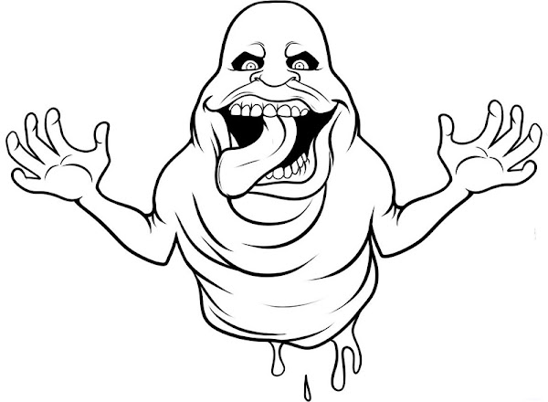 Free Printable Ghostbuster Coloring Pages