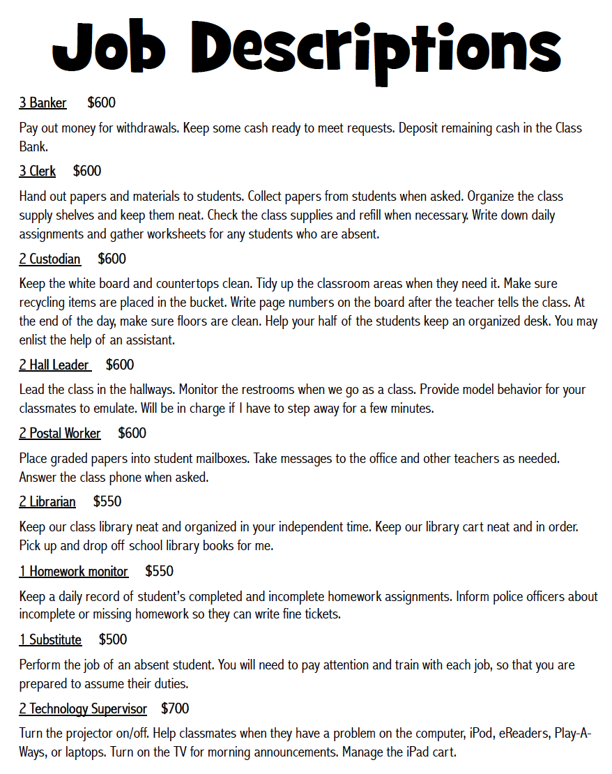 interesting jobs list