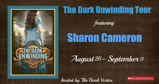 The Dark Unwinding blog tour banner