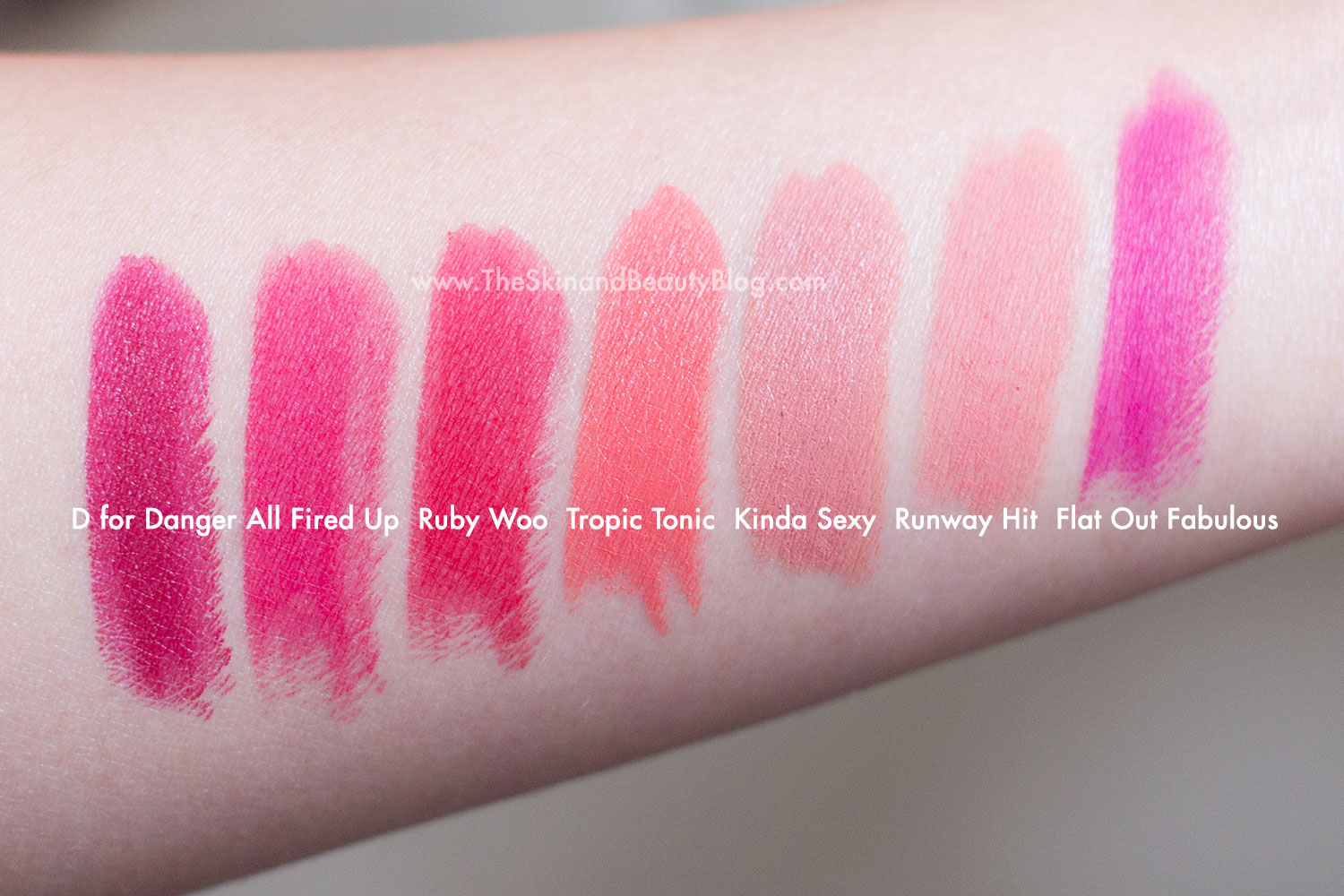 Mac Matte Lipstick Collection Review Swatches The Skin And Beauty Blog Bloglovin