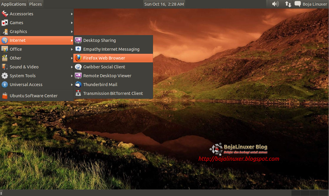 Menginstall Panel Gnome Classic Di Ubuntu 11.10 BojaLinuxer Blog