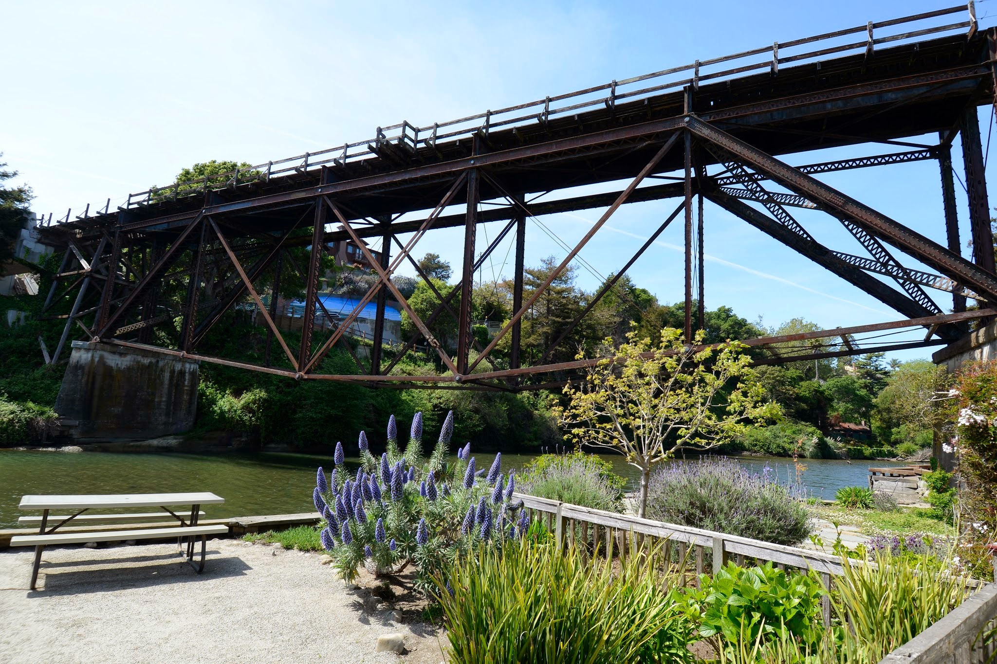 Bridge of the Week Santa Cruz County, California Bridges SCBG Railroad Bridge across Soquel Creek