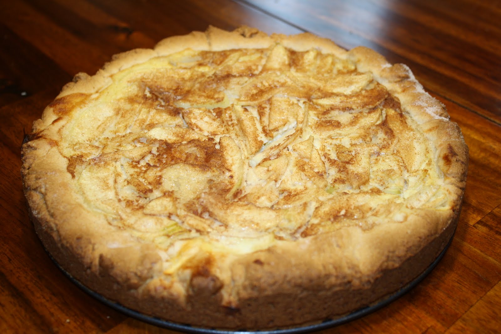 Tisha's Tips and Trivia Apple Kuchen Coffee Cake