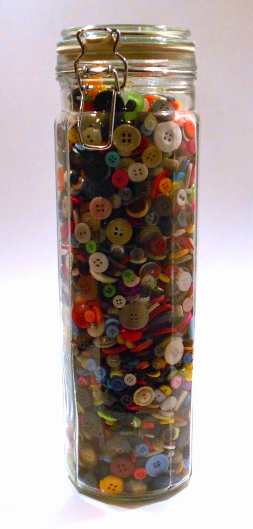 An Elephant a Day 2.0 Elephant No. 116 Buttons and Pipe Cleaners