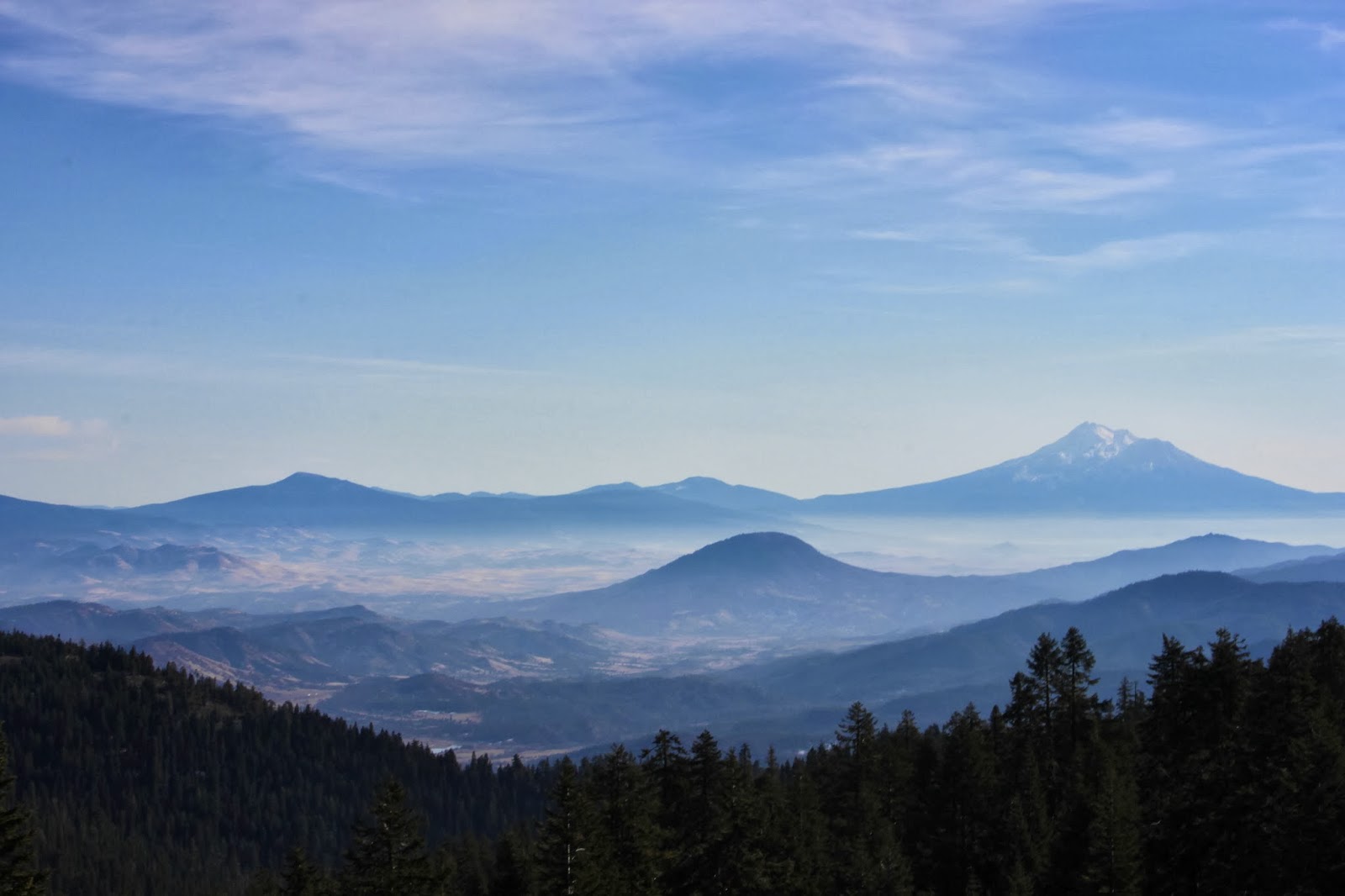 Richard Hikes Mount Ashland