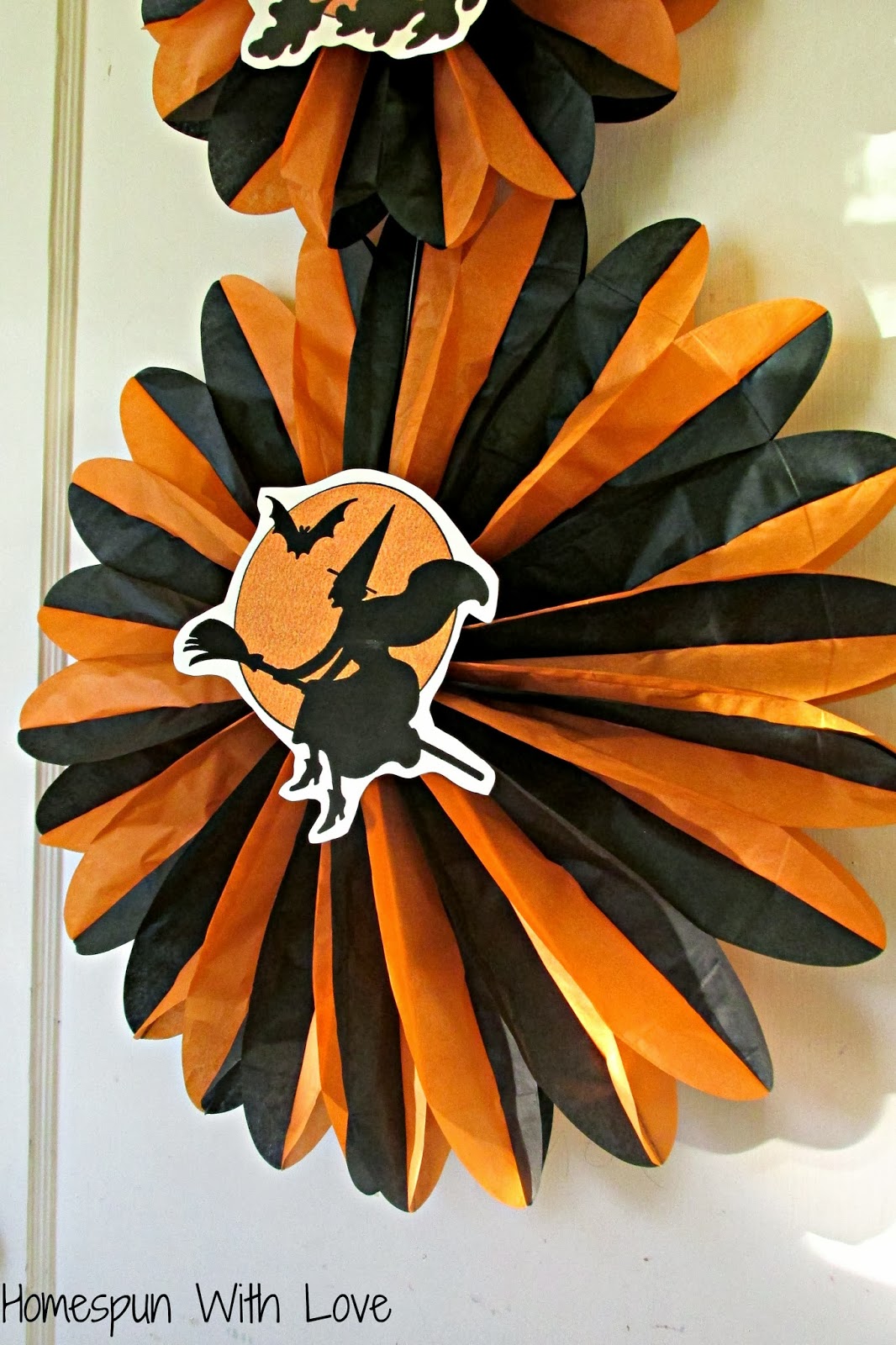 Homespun With Love Halloween Tissue Paper Decoration