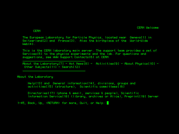 cern web