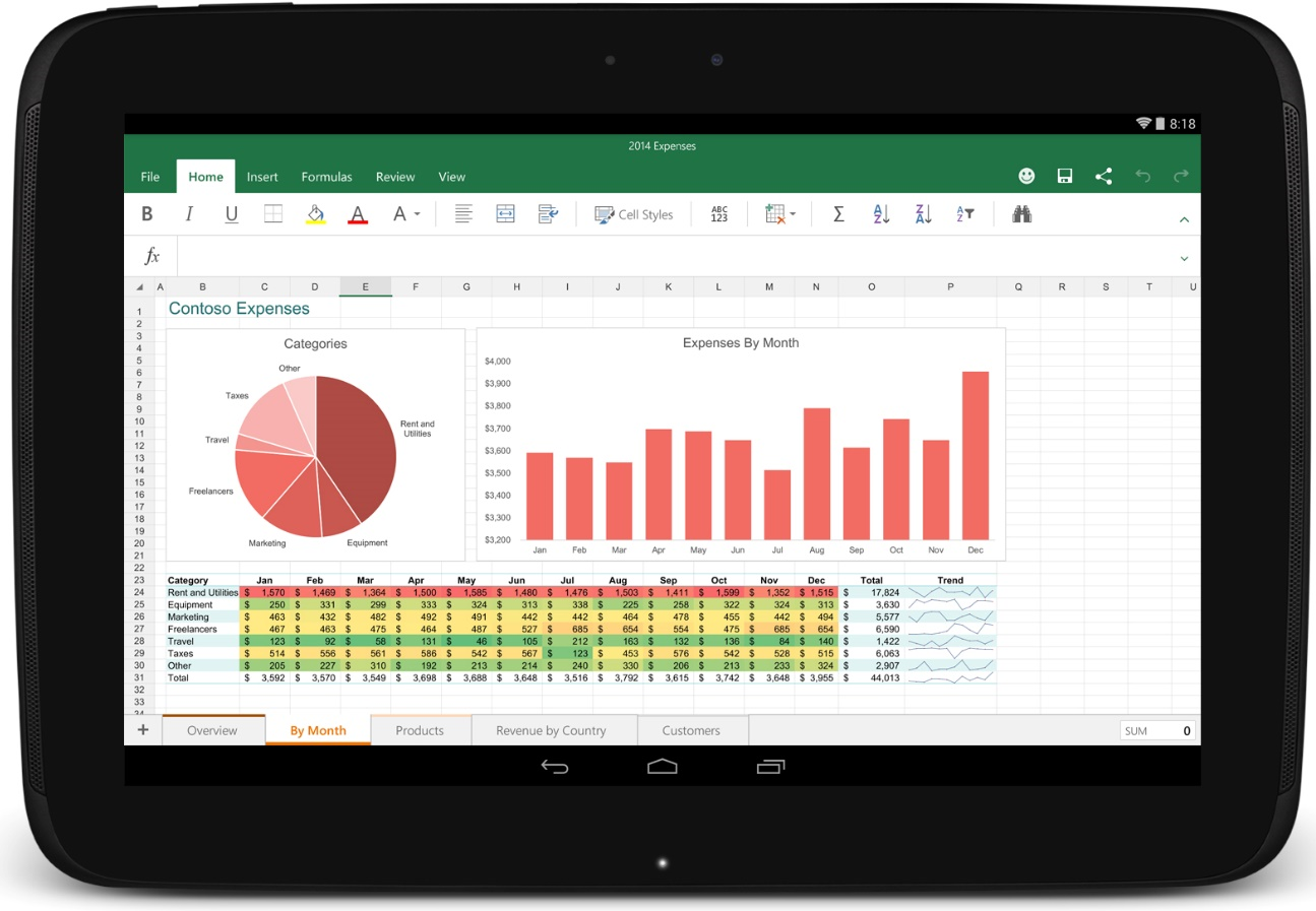 Microsoft Office en Android