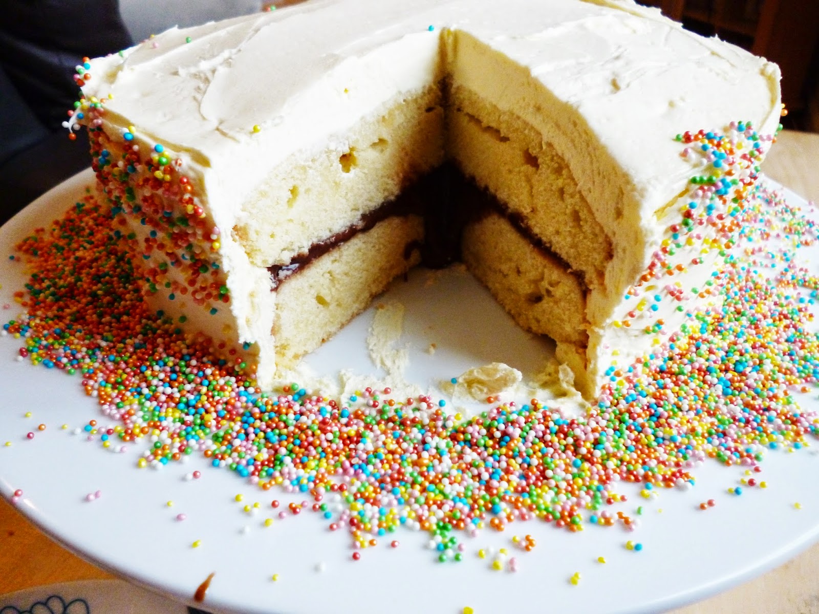 Cake Of The Week Malibu Sprinkle Cake