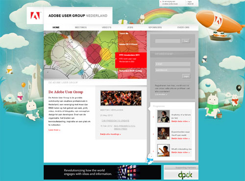 Illustrations in Web Design