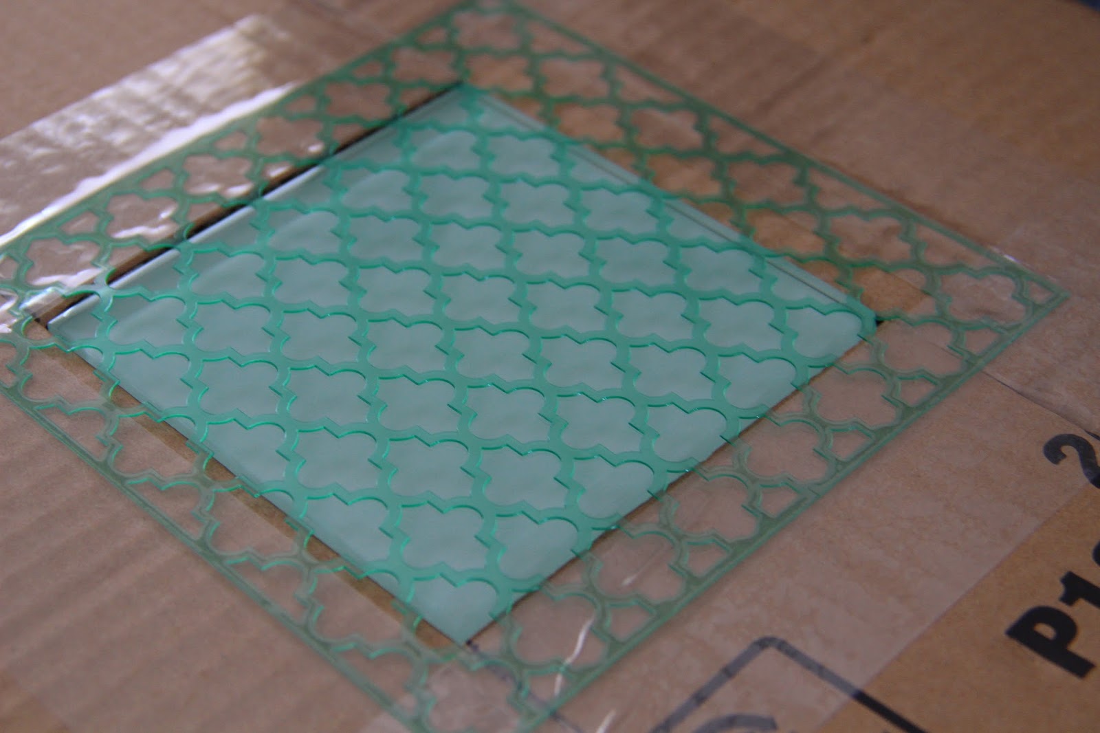 DIY Stenciled Coasters Darling Do