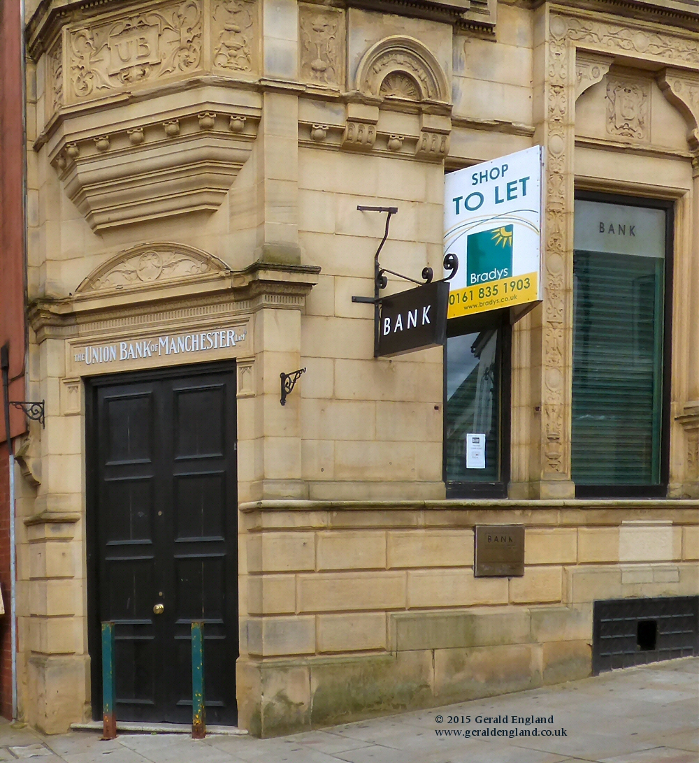 Stockport Daily Photo B is for Bank