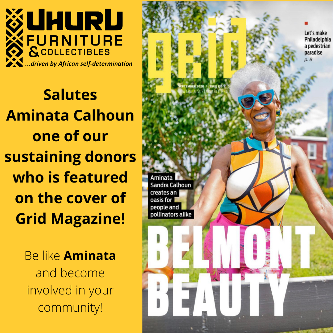 Be like Aminata! Support APEDF, shop at and donate to Uhuru Furniture!