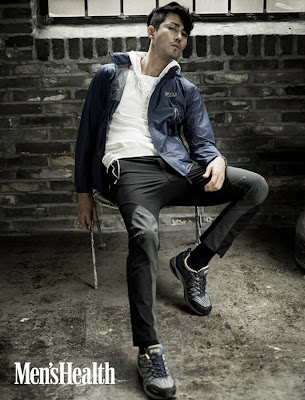 Cha Seung Won on Men's health magazine