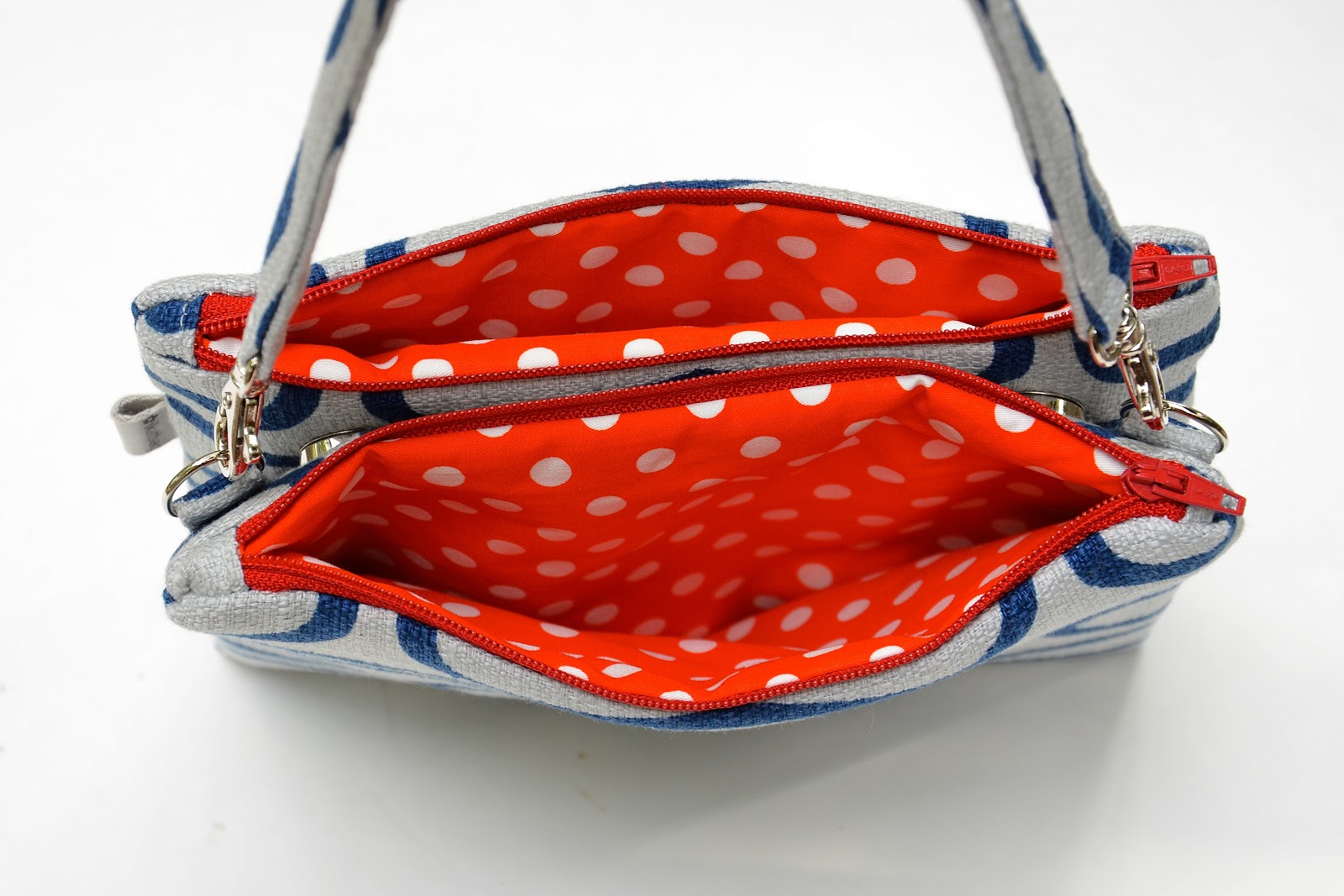 ikat bag Zip A Bag Chapter 7 Twin Zippered Edge Clutch