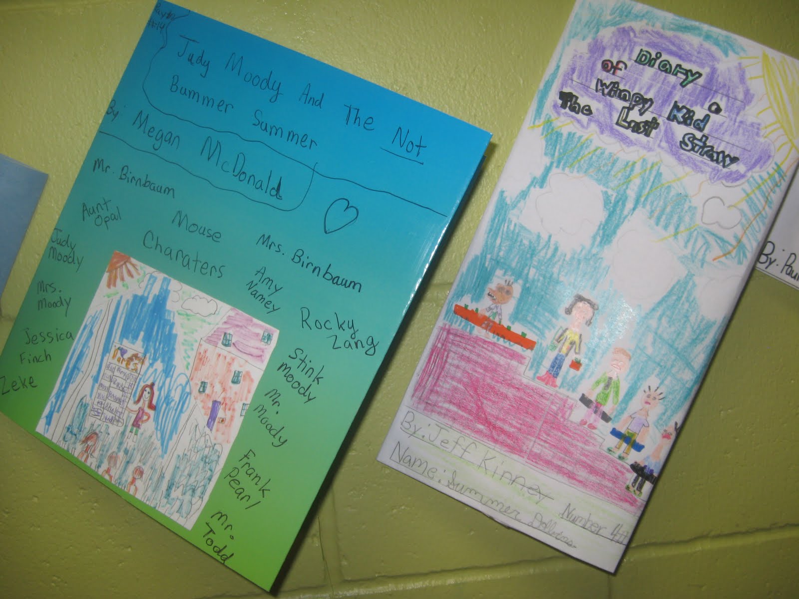 Book jacket examples picture