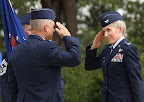 It is true I'm the first female to command a fighter wing Col. Jeannie M. Leavitt