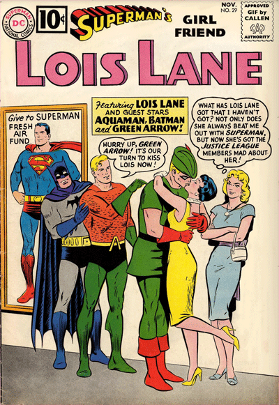 Lois Lane, Superman's Girlfriend #29 Animated Cover