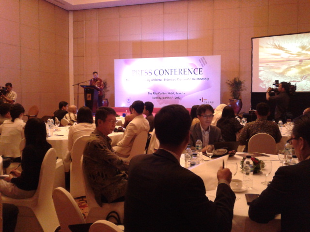 Maria Margareta: The 40th Anniversary Korea Indonesia Diplomatic Relationship Press Conference Maria Margareta: The 40th Anniversary Korea Indonesia Diplomatic Relationship Press Conference